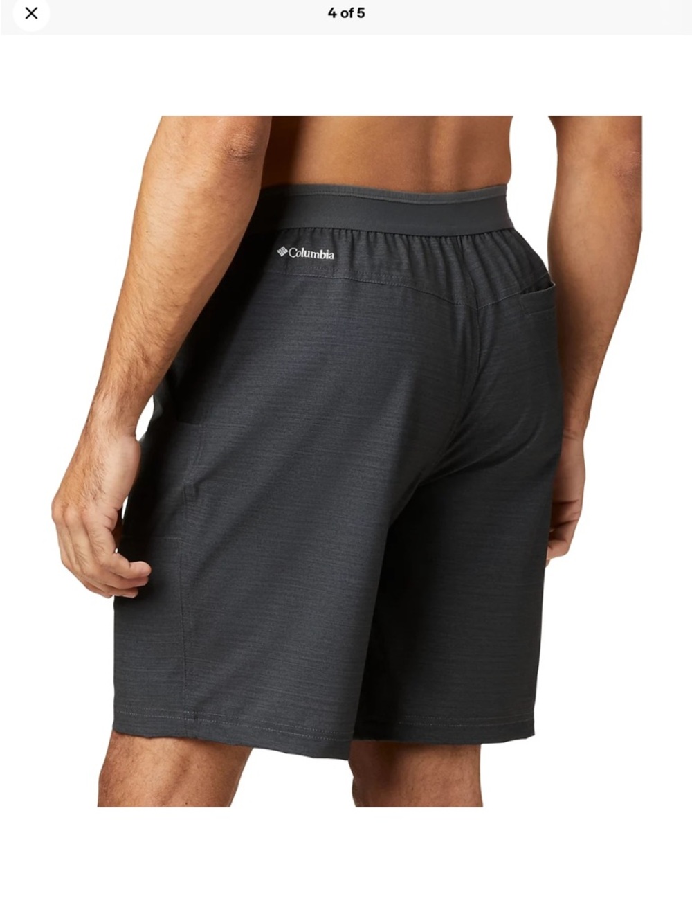 Columbia Men's 9" Twisted Creek Hiking Short in Shark Heather - SZ 3X Outdoors - Picture 4 of 14